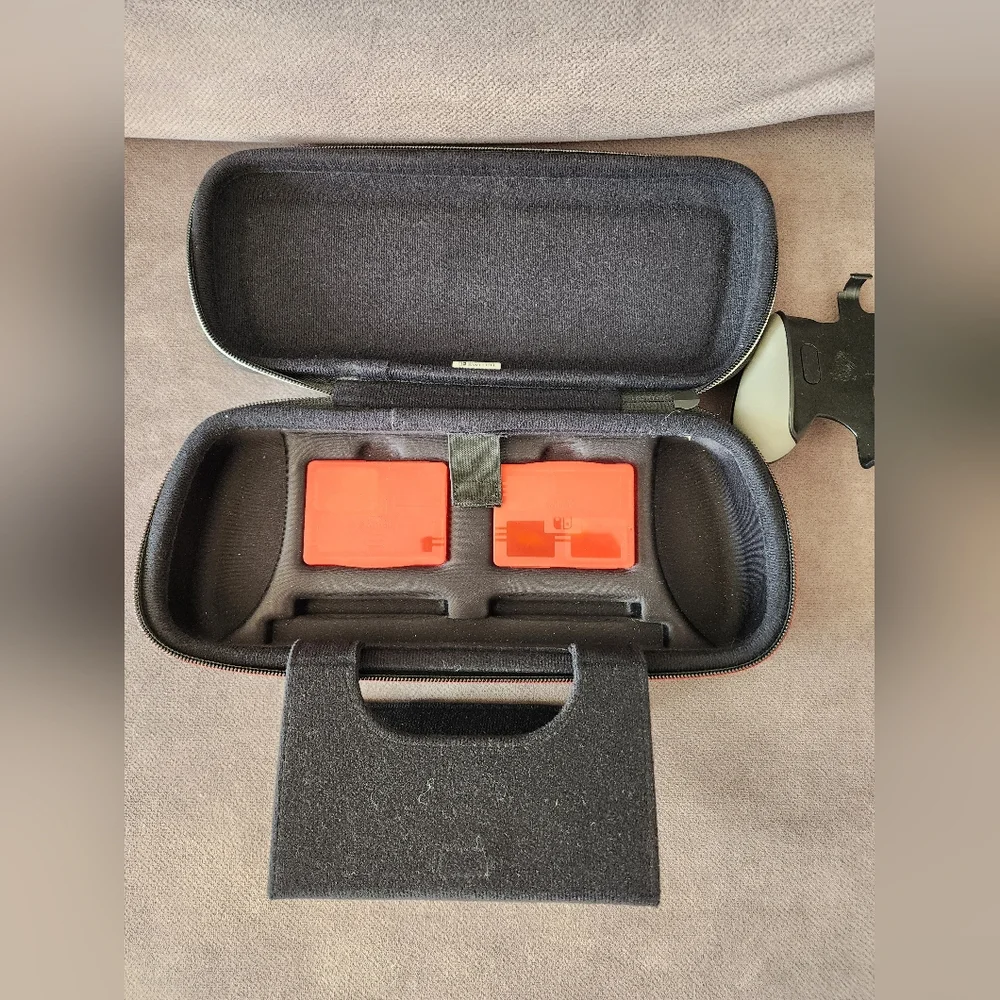 Nintendo Switch Black Handheld Console Case